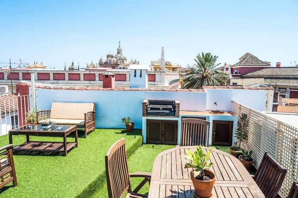 Appartamento Ático Plaza Nueva Siviglia Esterno foto