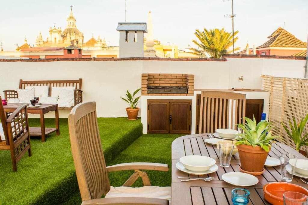 Appartamento Ático Plaza Nueva Siviglia Esterno foto