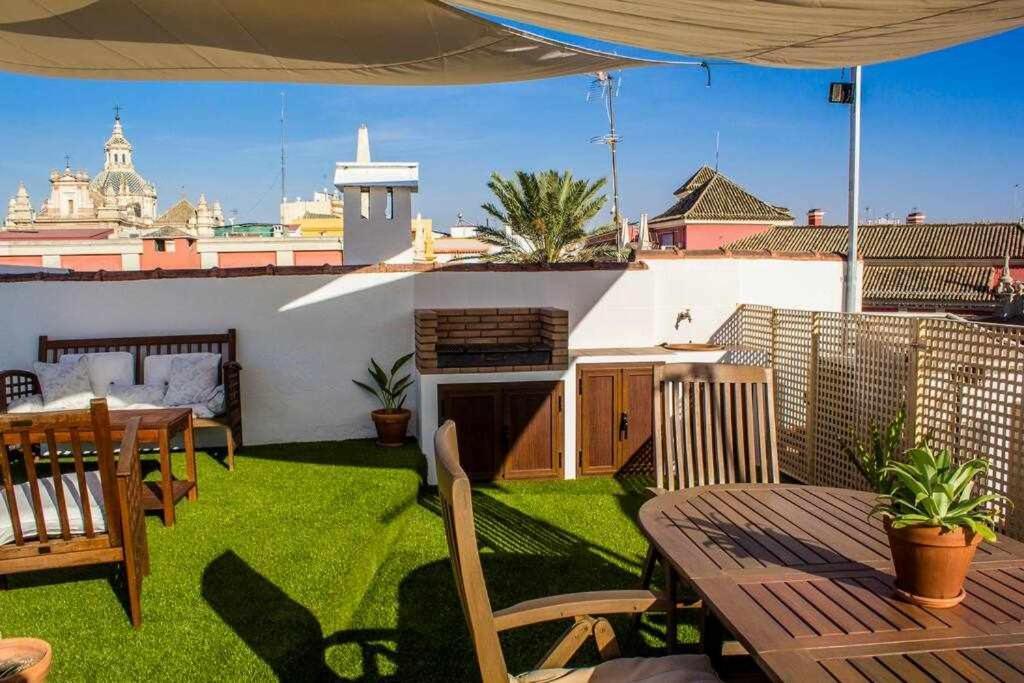 Appartamento Ático Plaza Nueva Siviglia Esterno foto